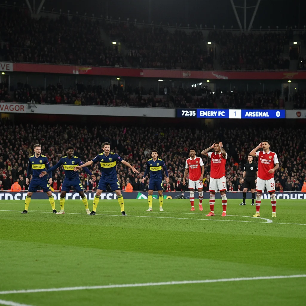 How Emery's High Line Neutralized Arsenal's Attack