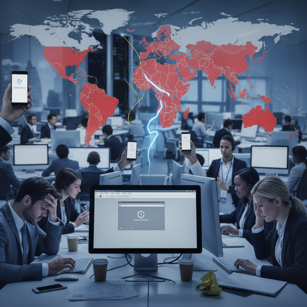 Global Microsoft Outlook Outage Disrupts Business Worldwide