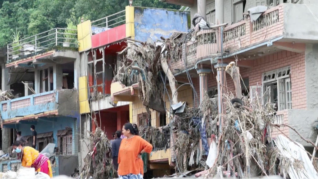 Nothing Is Usable: Nepal Flood Survivors Return to Ruined Homes