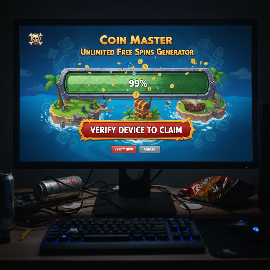 Coin Master Free Spins Scam Spreads Dangerous New Malware — image 1