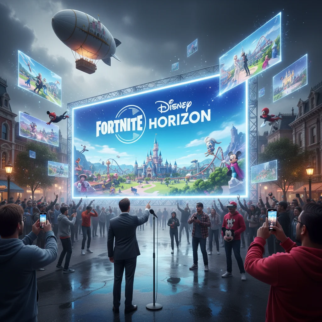 Disney Horizon Launches in Fortnite with Virtual Theme Parks