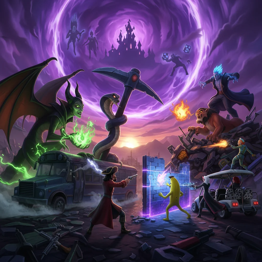 Disney Villains Are Coming to Fortnite, Leaks Reveal