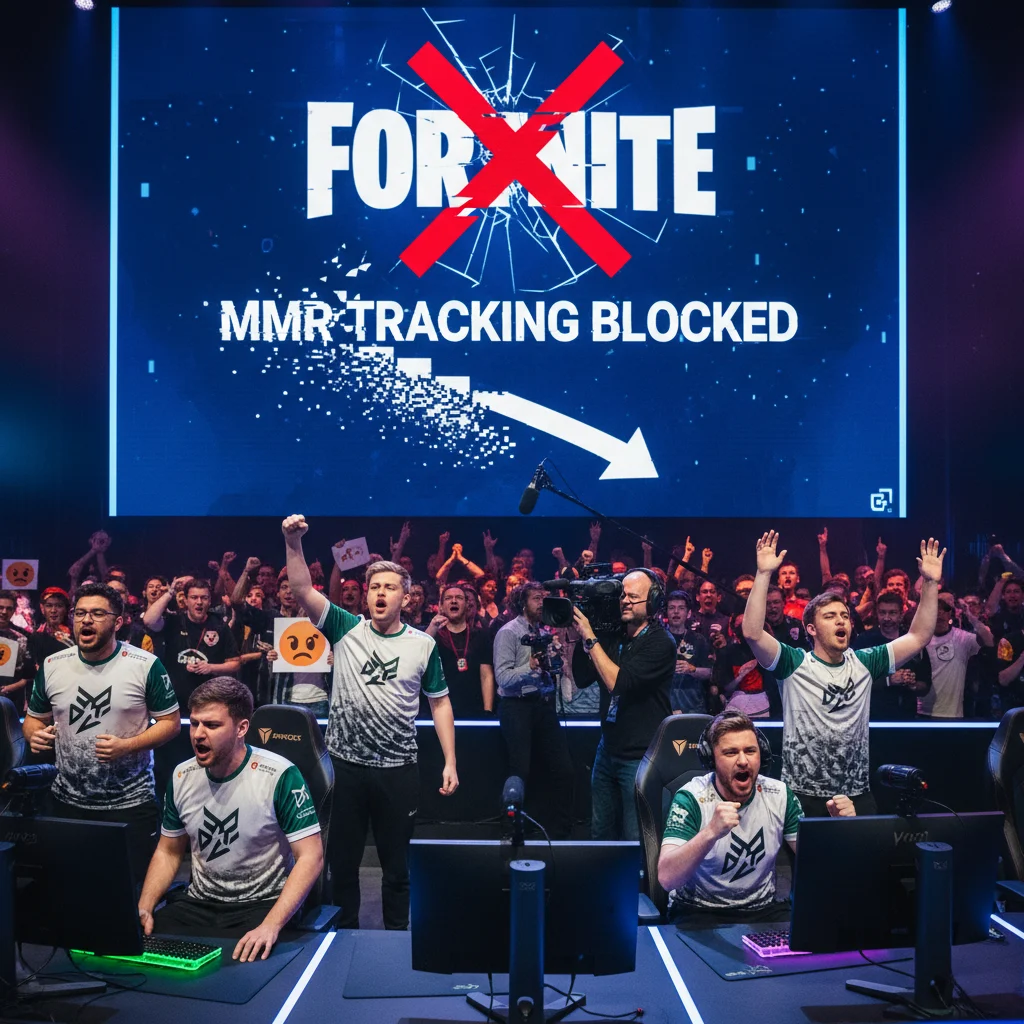 Epic Blocks Fortnite MMR Tracking, Sparking Pro Outrage