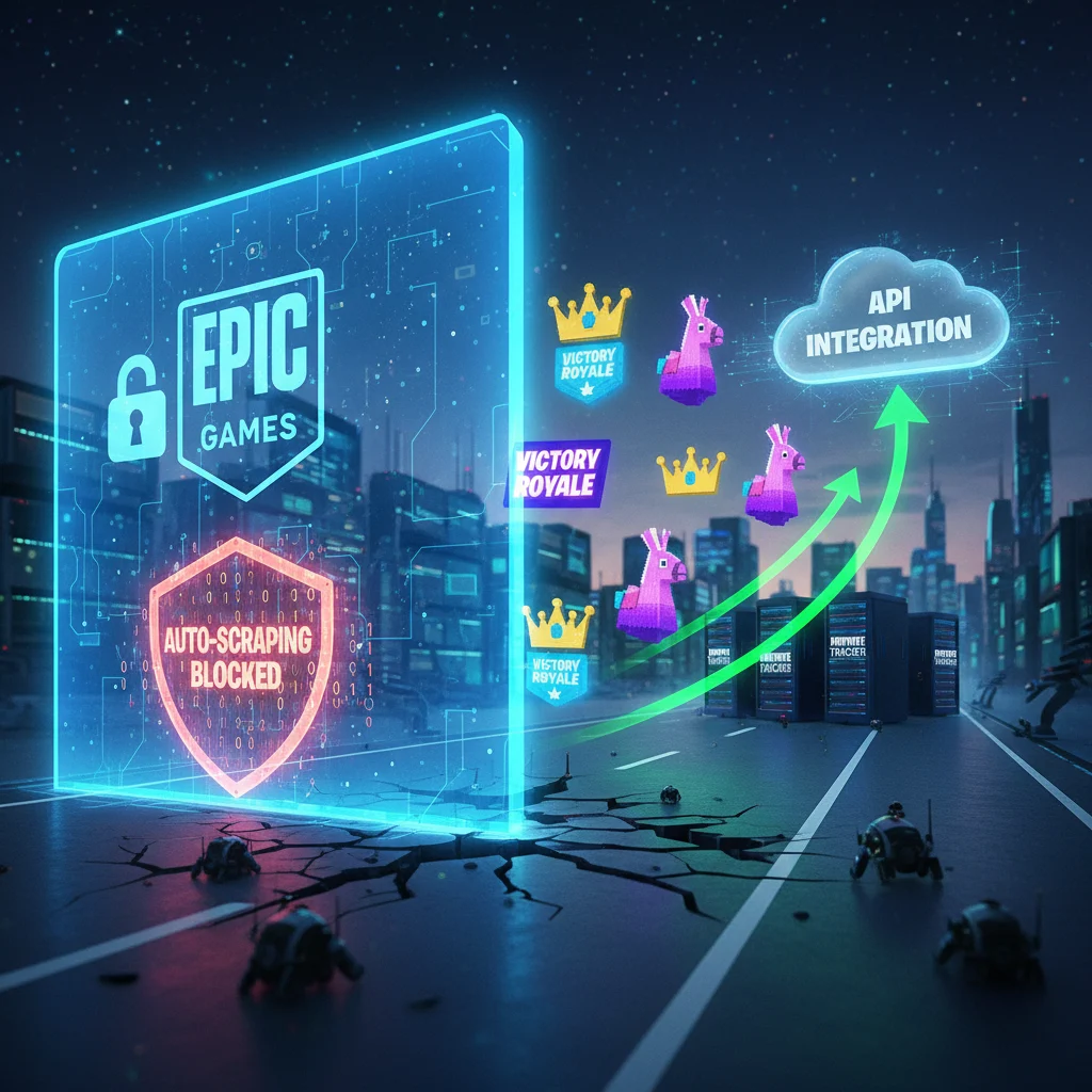 Epic Games Blocks Auto-Scraping, Forcing Fortnite Tracker Pivot