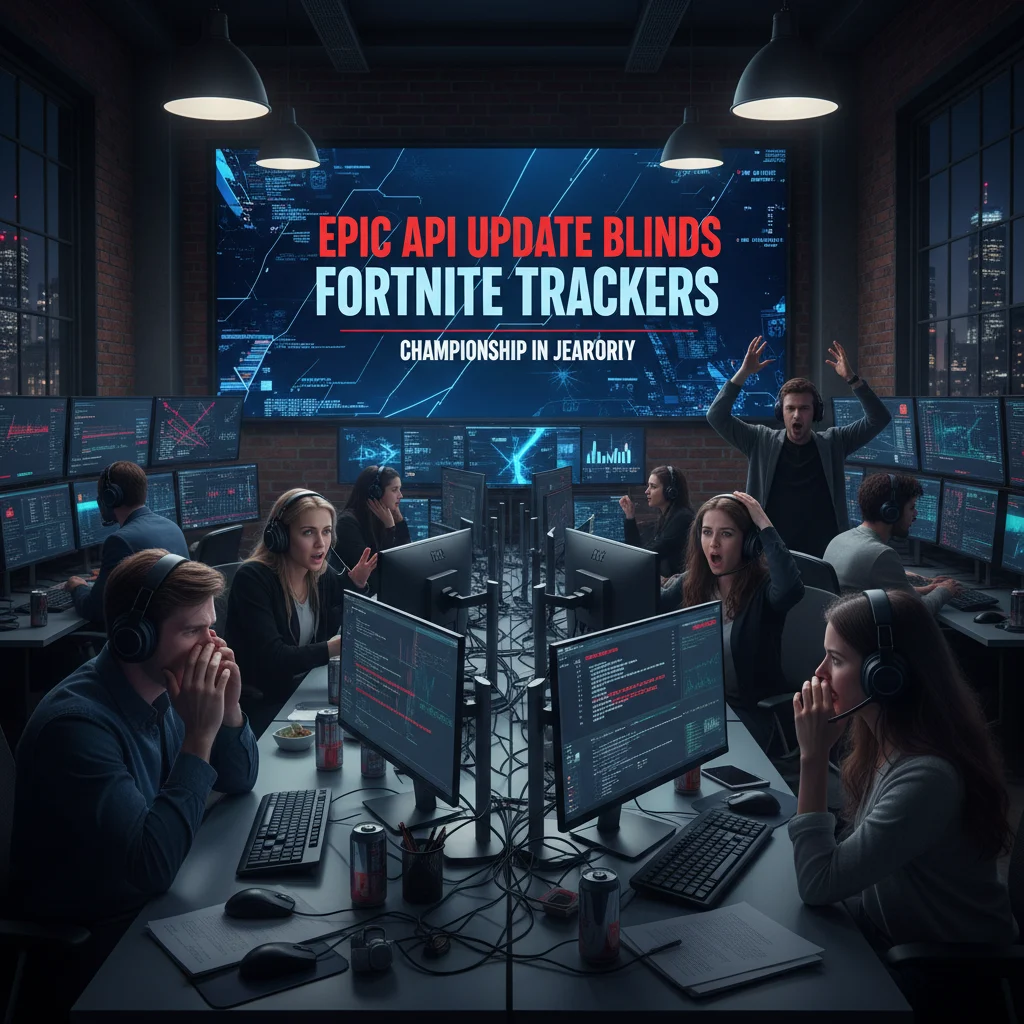 Epic API Update Blinds Fortnite Trackers Before Championship