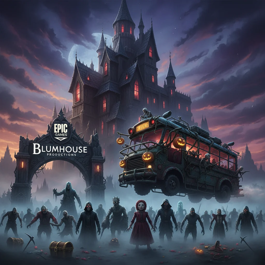 Epic Games Partners With Blumhouse for Fortnitemares 2026 Horror