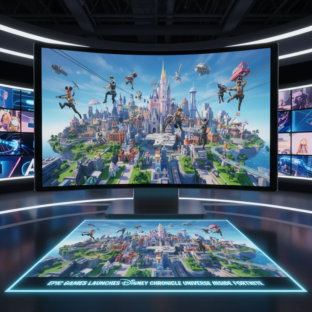 Epic Games Launches Disney Chronicle Universe Inside Fortnite