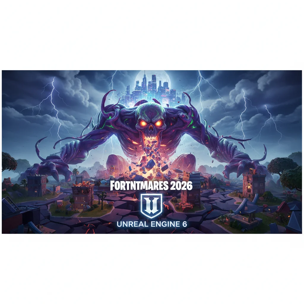 Epic Teases Fortnitemares 2026 With Unreal Engine 6 Upgrades