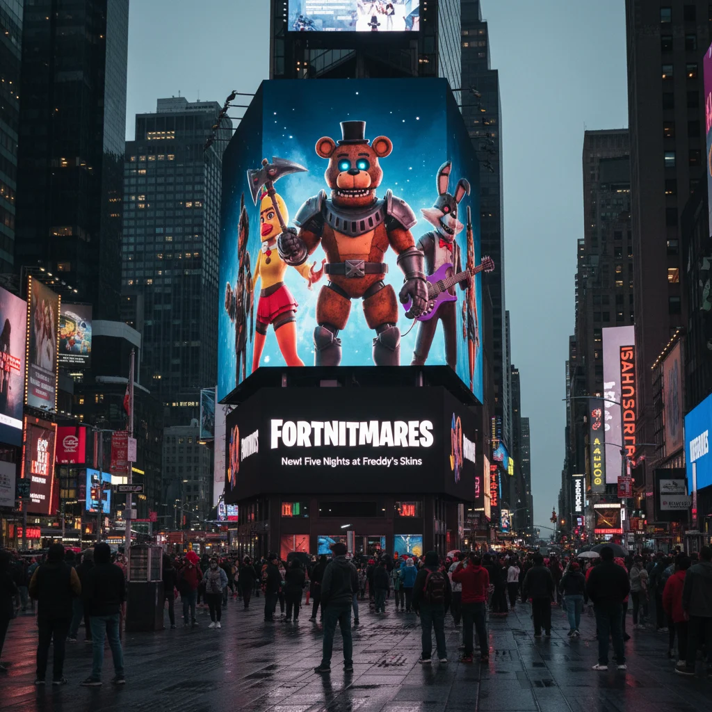 Fortnite Adds Five Nights at Freddy's Skins for Fortnitemares