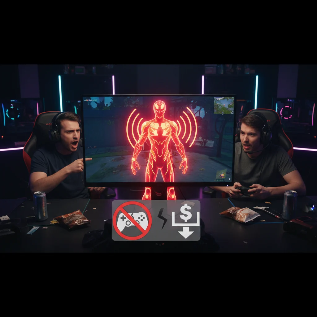 Fortnite Audio-Reactive Skins Spark Pay-to-Lose Controversy