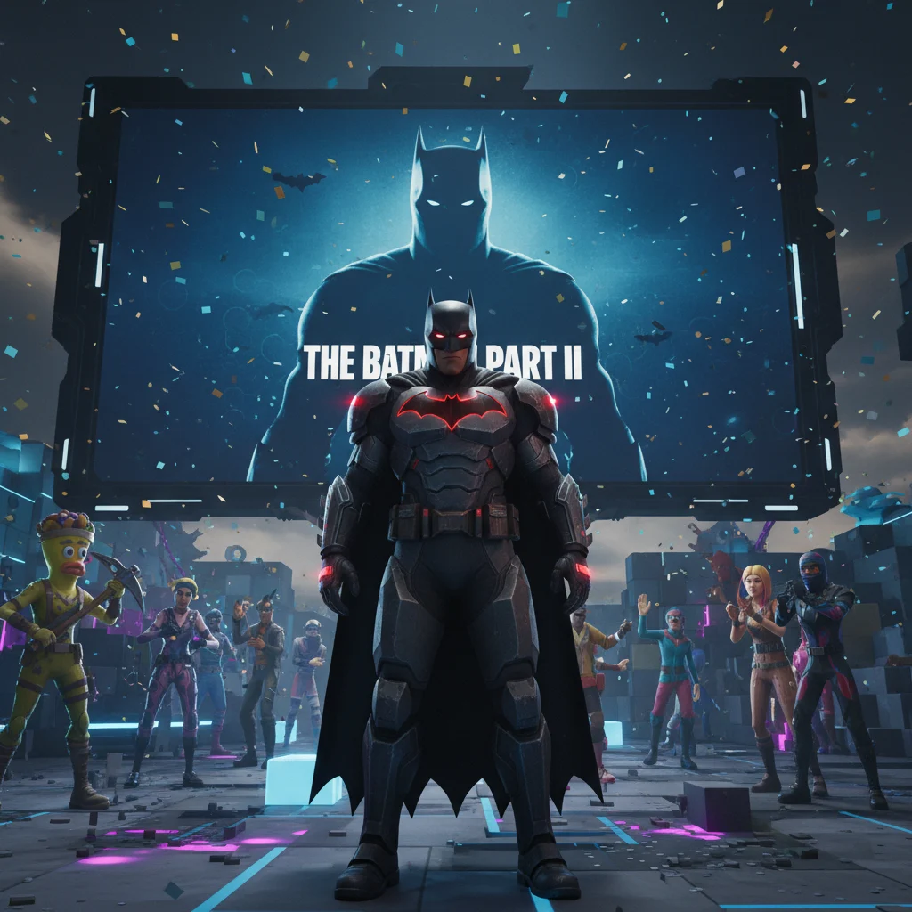 Fortnite Adds Reactive 'The Batman Part II' Skin for Movie Premiere