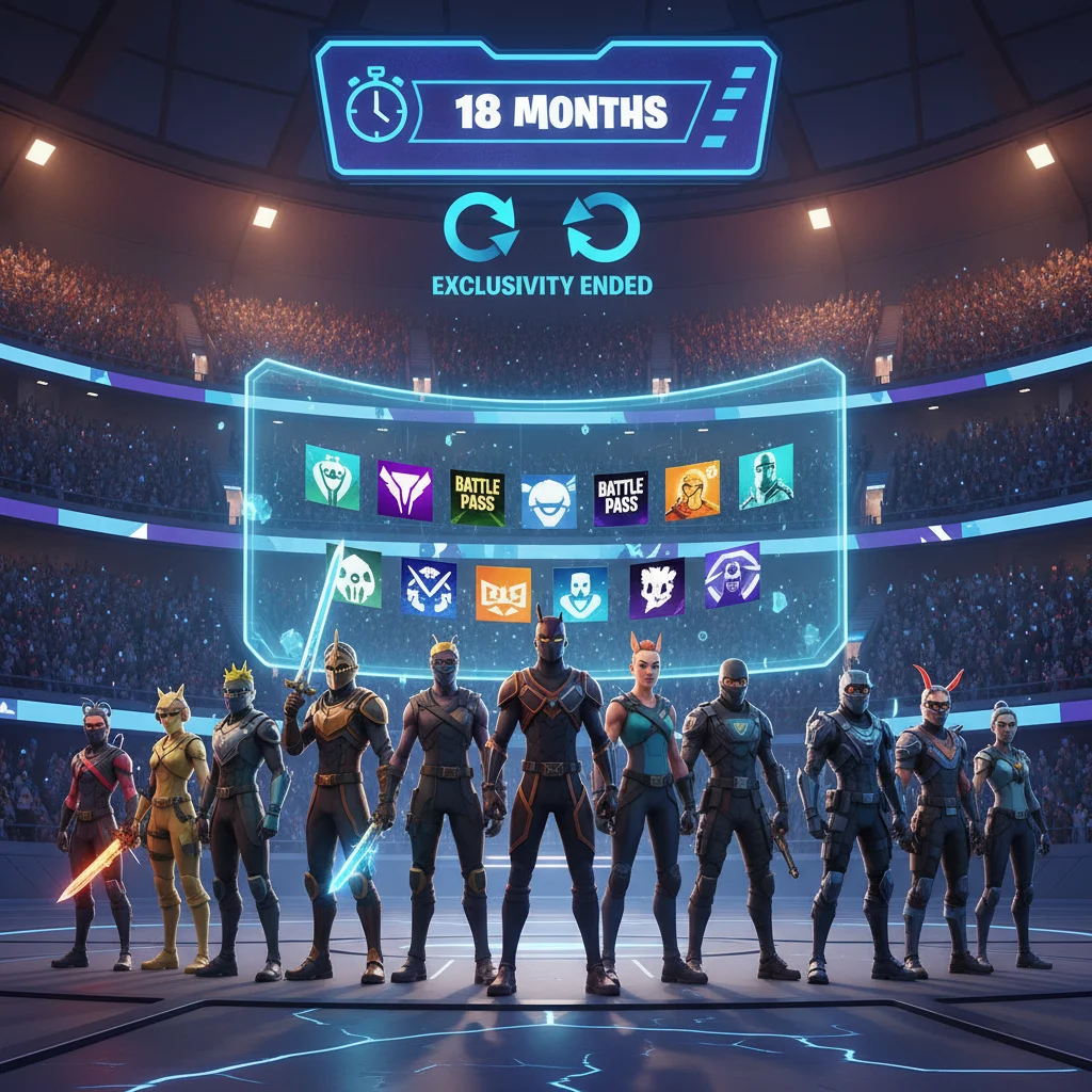 Fortnite Ends Battle Pass Exclusivity With 18-Month Rule