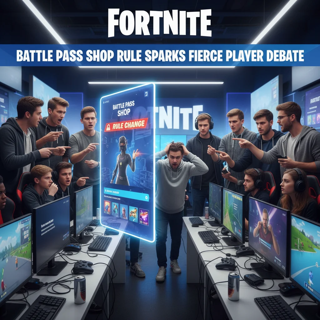 Fortnite Battle Pass Shop Rule Sparks Fierce Player Debate