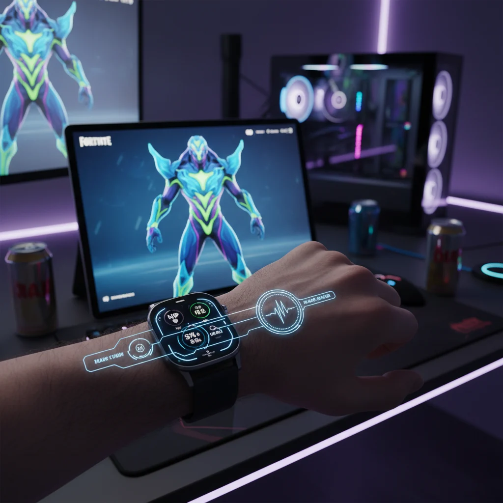 Fortnite Bio-Reactive Skins Sync with Smartwatch Biometrics