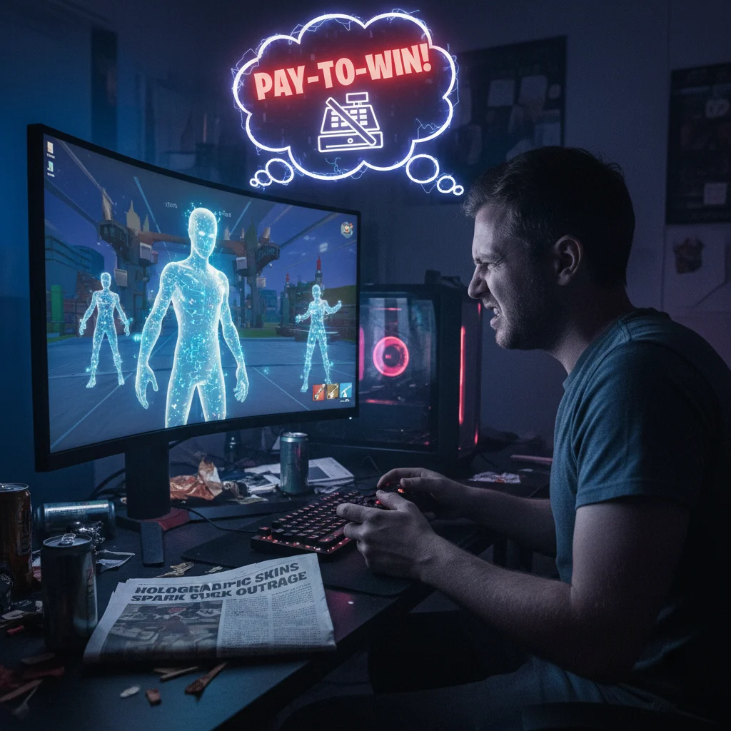 Fortnite Chapter 7 Holographic Skins Spark Pay-to-Win Outrage