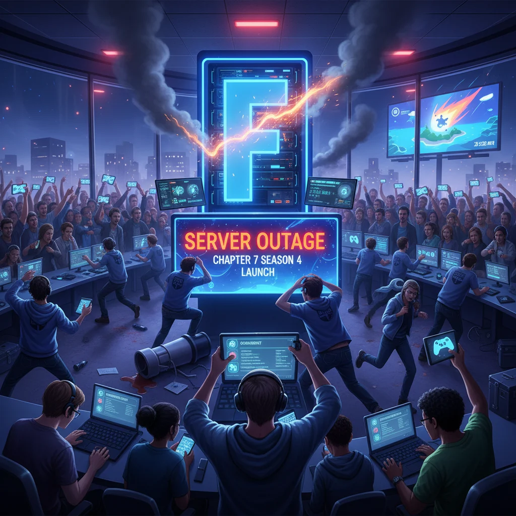 Fortnite Chapter 7 Season 4 Launch Spawns Massive Server Outage