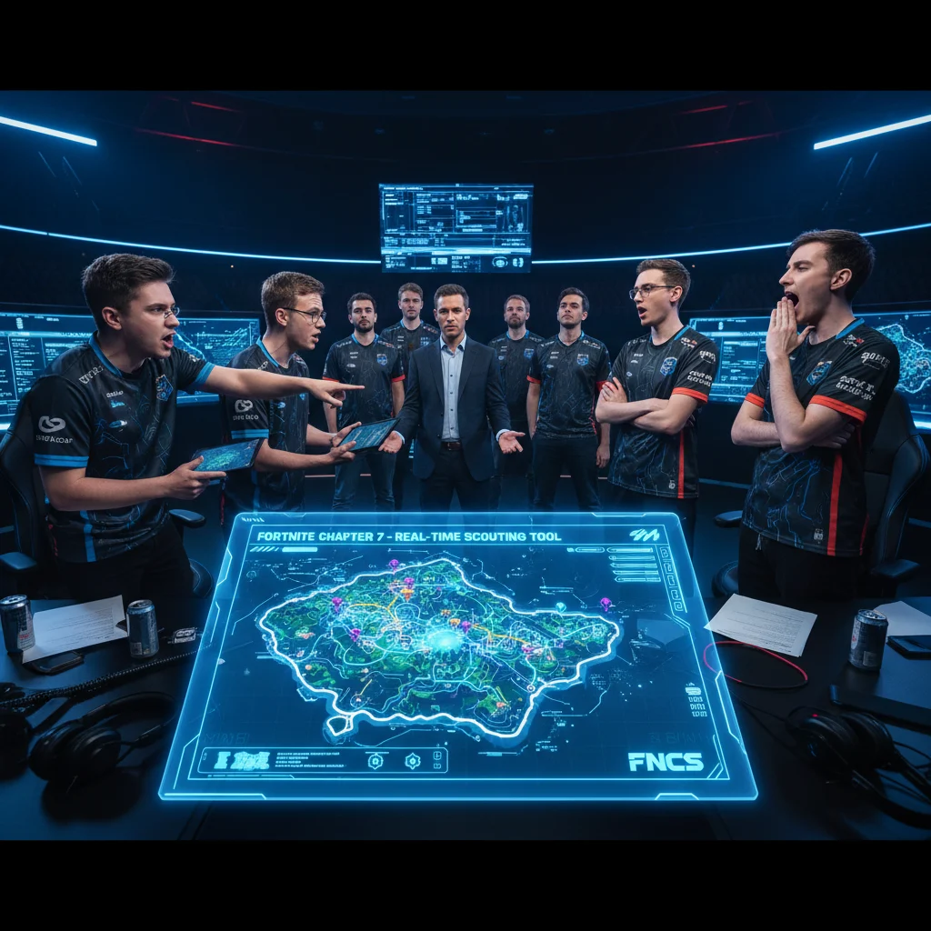 FNCS Pros Clash Over Fortnite Chapter 7 Real-Time Scouting Tool