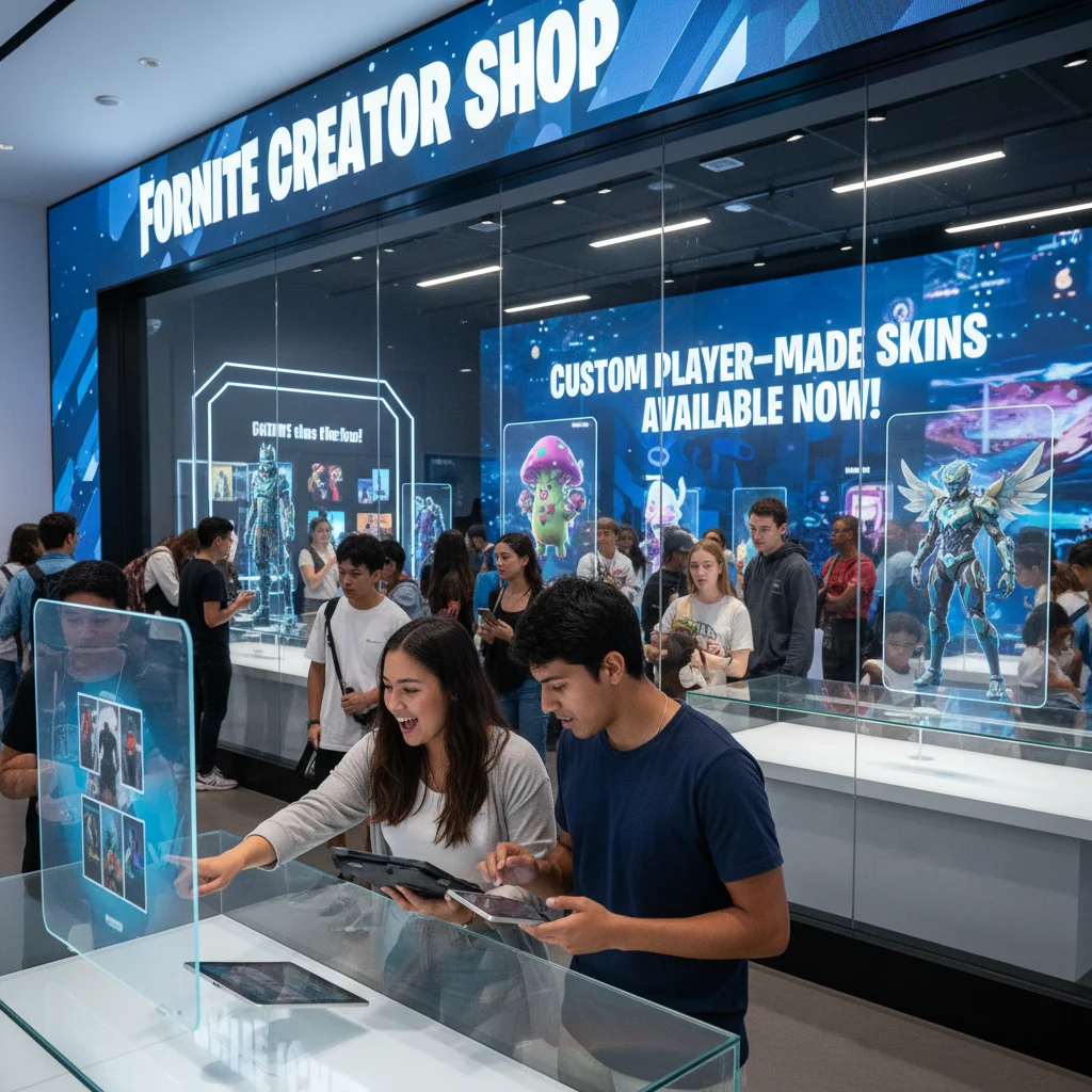 Fortnite Launches Creator Shop for Custom Player-Made Skins