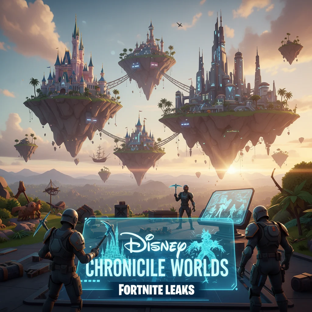 Fortnite Leaks Reveal Massive Disney Chronicle Worlds
