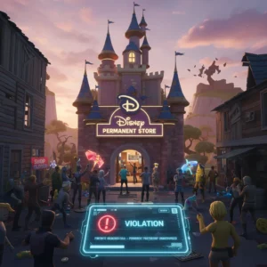 Fortnite Breaks Shop Rules with Permanent Disney Store
