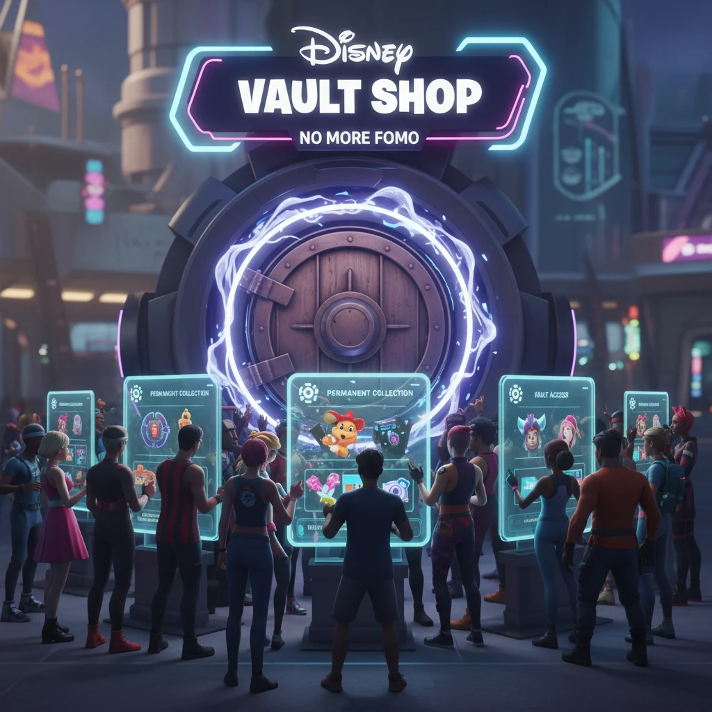 Fortnite Ends FOMO With New Permanent Disney Vault Shop