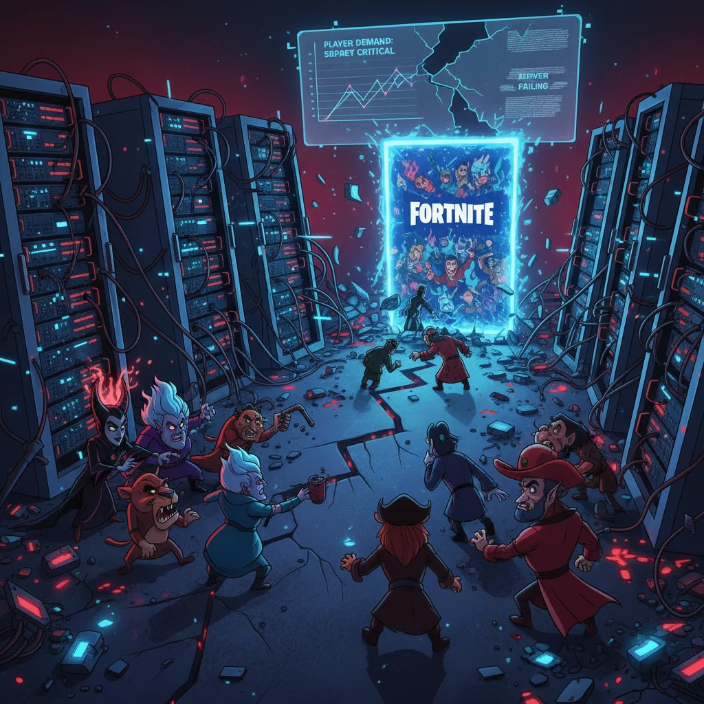 Fortnite Servers Buckle Under Massive Disney Villains Demand
