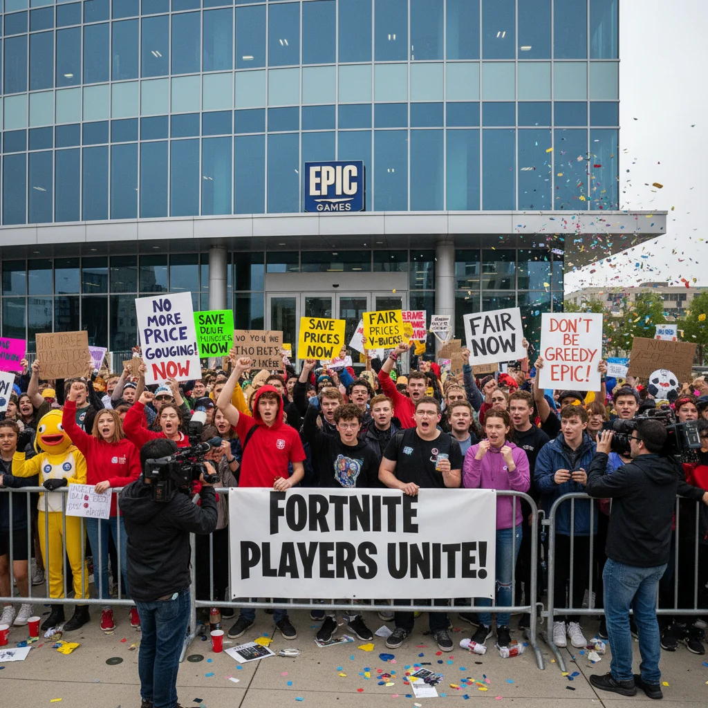Fortnite Players Protest Epic Games' Dynamic Pricing System