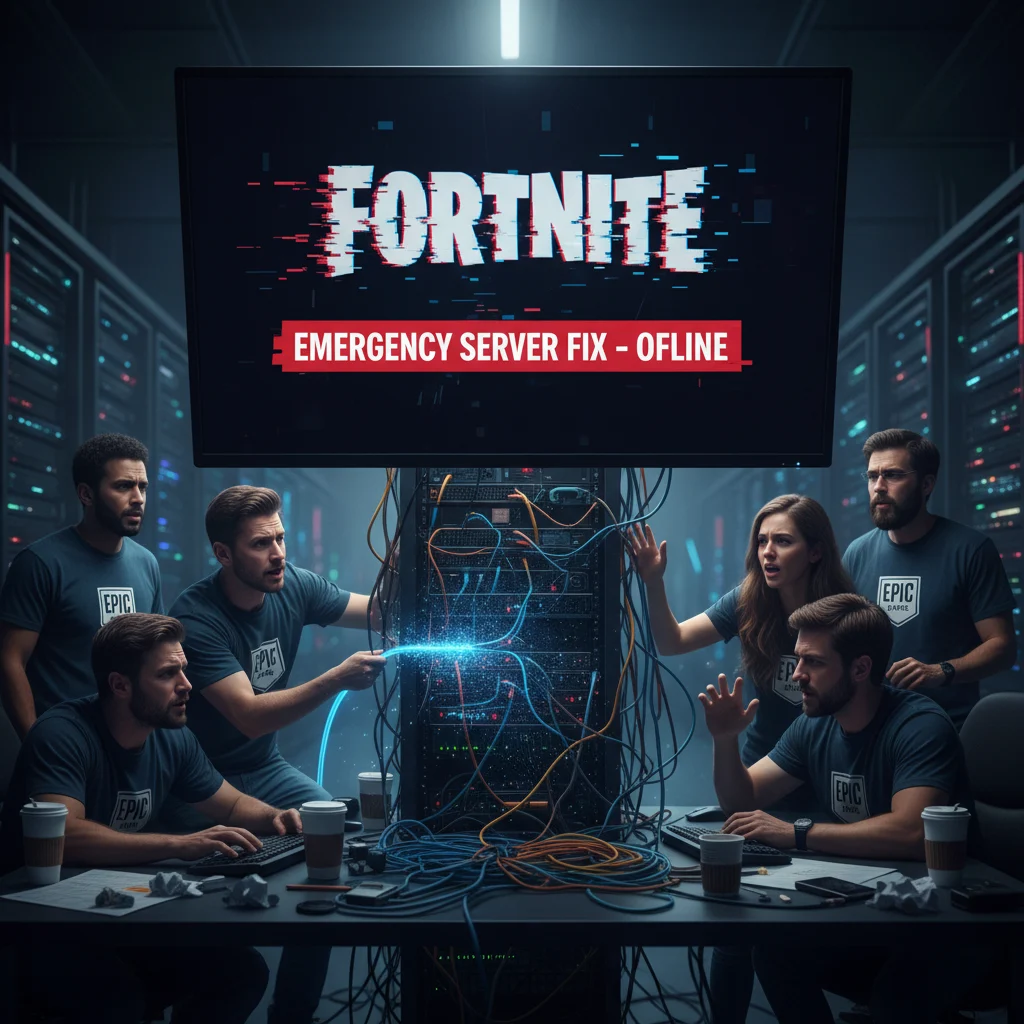 Epic Games Pulls Fortnite Offline in Emergency Server Fix