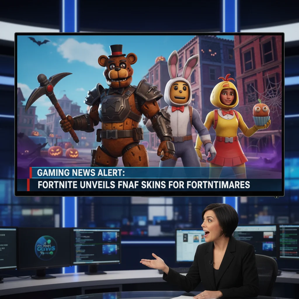 Fortnite Reveals Five Nights at Freddy's Skins for Fortnitemares