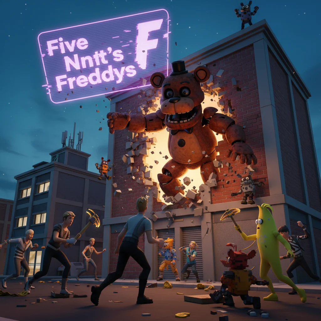 Fortnite Leaks Reveal Huge Five Nights at Freddy’s Crossover