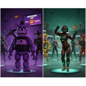 FNAF Skins Land in Fortnite Item Shop for Fortnitemares