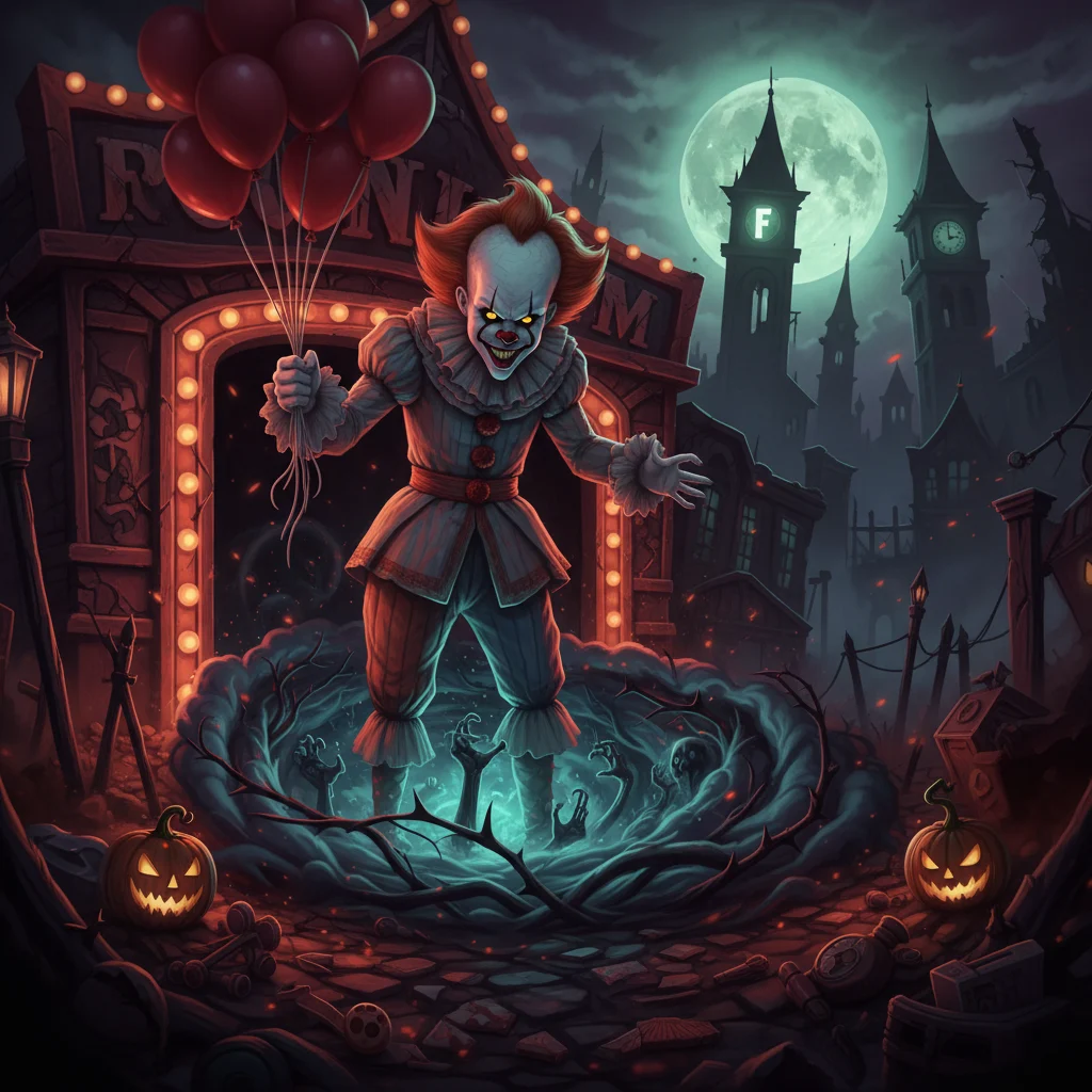 Fortnite Teases Pennywise and New Shadow Realm for Halloween 2026