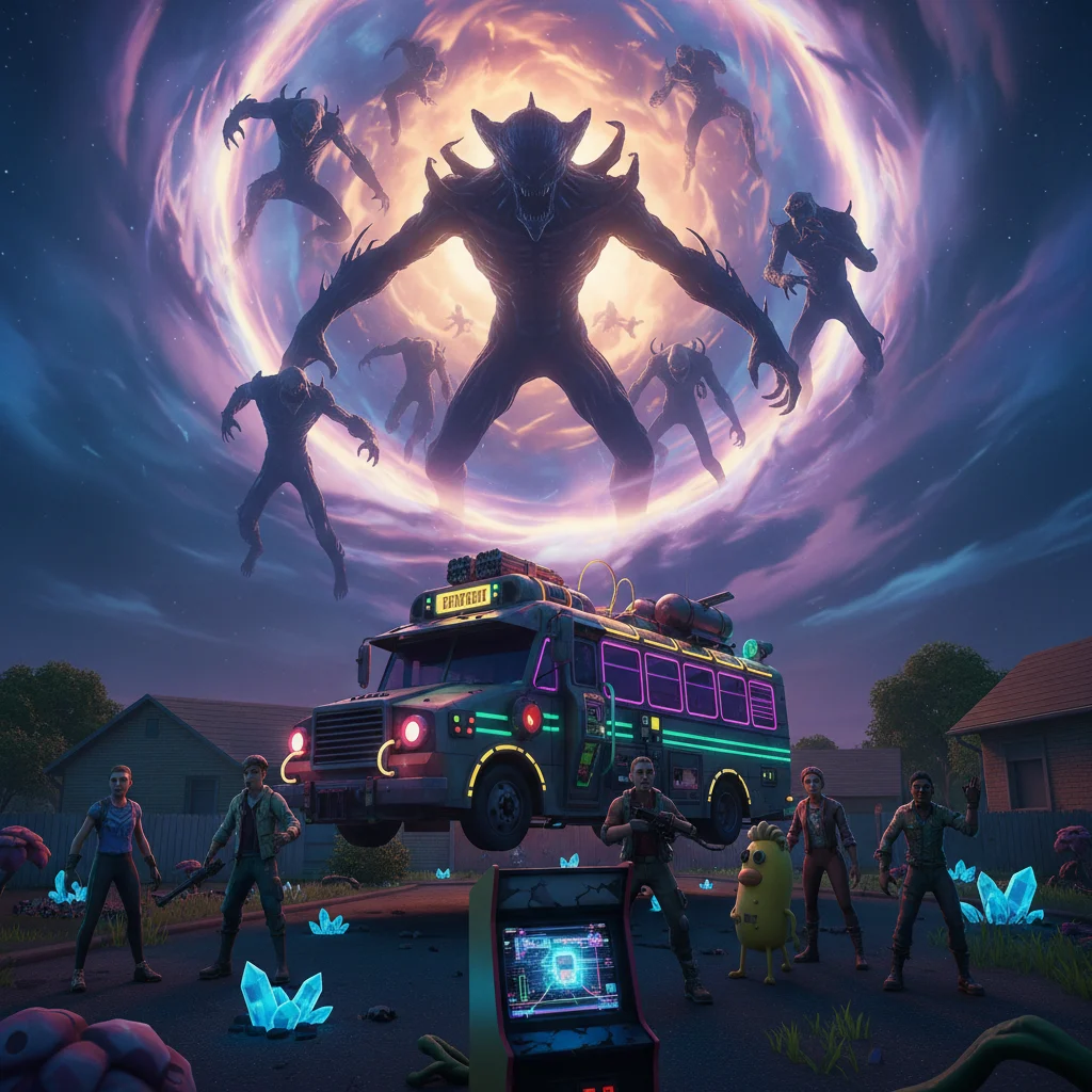 Fortnite Leaks Hint at Massive Stranger Things Live Event