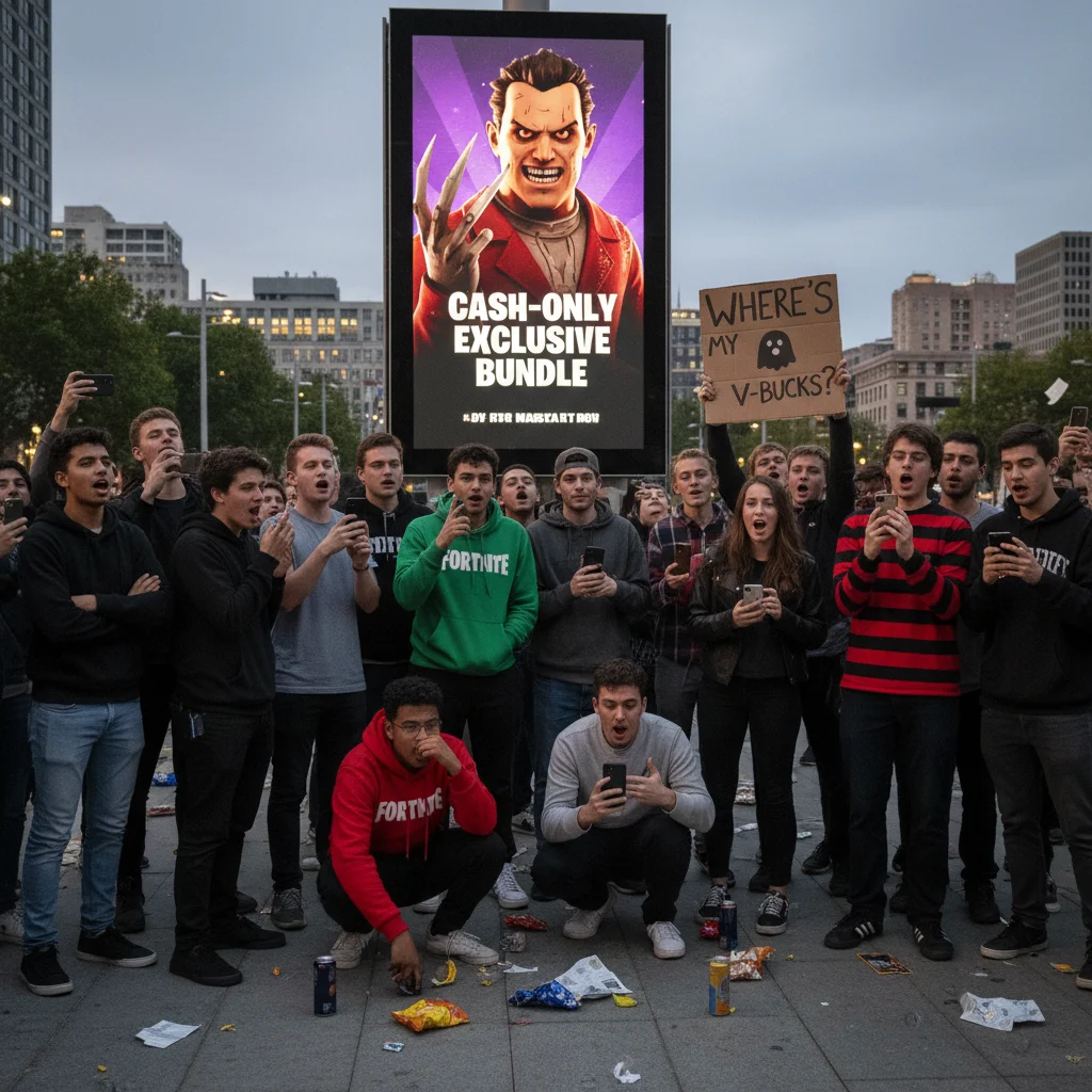 Fortnite Fans Outraged Over Cash-Only Freddy Krueger Bundle