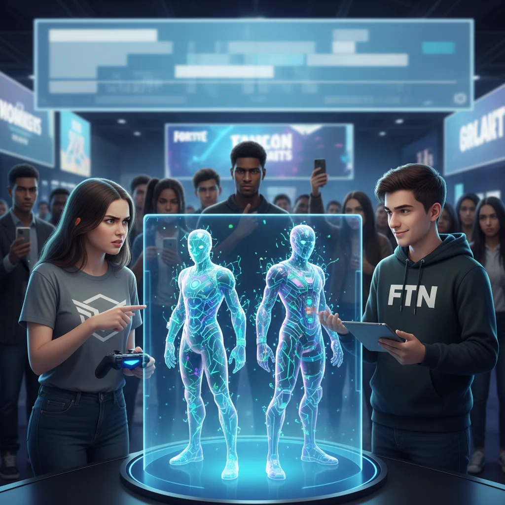 New Fortnite 'Holotech' Skins Spark Intense Pay-to-Win Debate