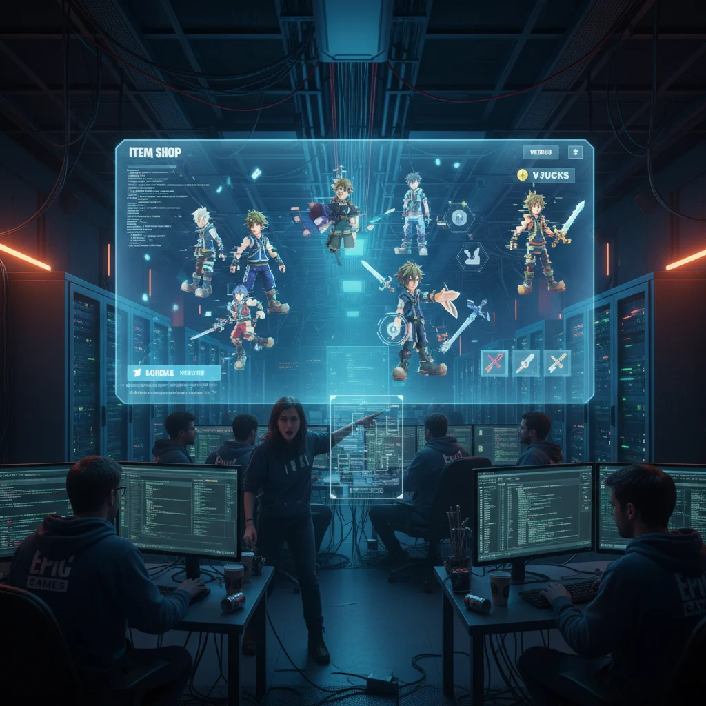 Epic Fixes Fortnite Shop After Kingdom Hearts Launch Chaos