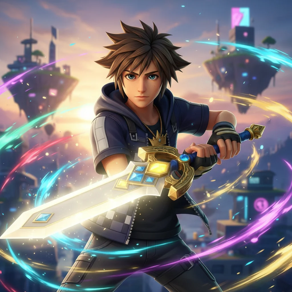 Fortnite Kingdom Hearts Skins: Sora, Keyblades Officially Revealed — image 1