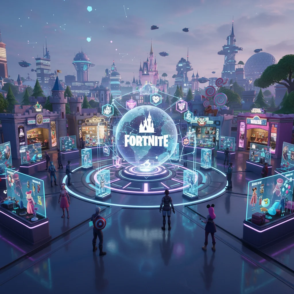 Fortnite Launches Dedicated Disney Marketplace in Item Shop