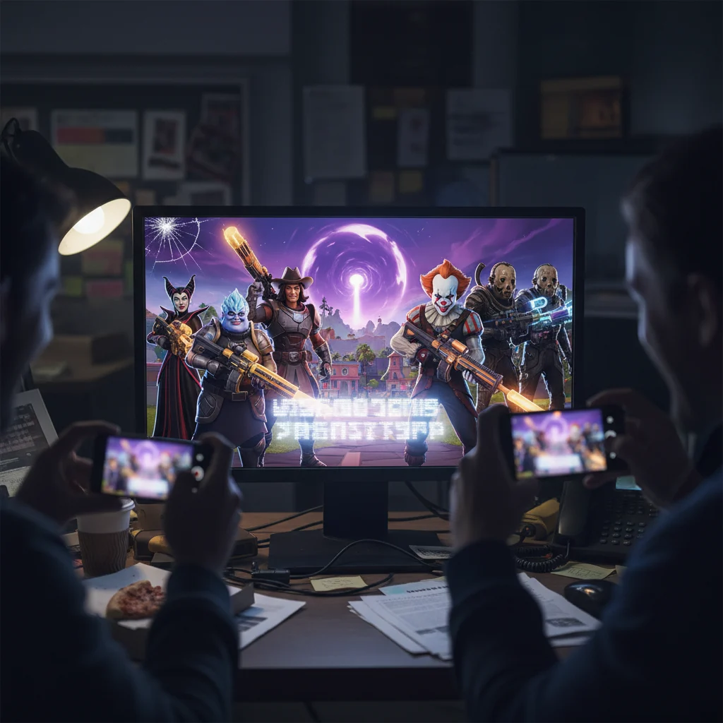 Fortnite Leak Reveals Massive Disney Villains and Horror Crossover