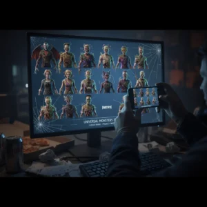 Leaked Fortnite Skins Reveal Decaying Universal Monsters for 2026