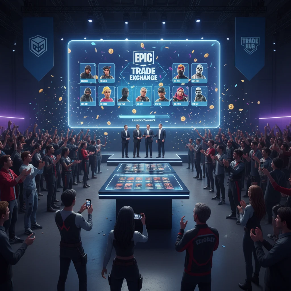 Epic Games Launches Fortnite Skin Trading Marketplace