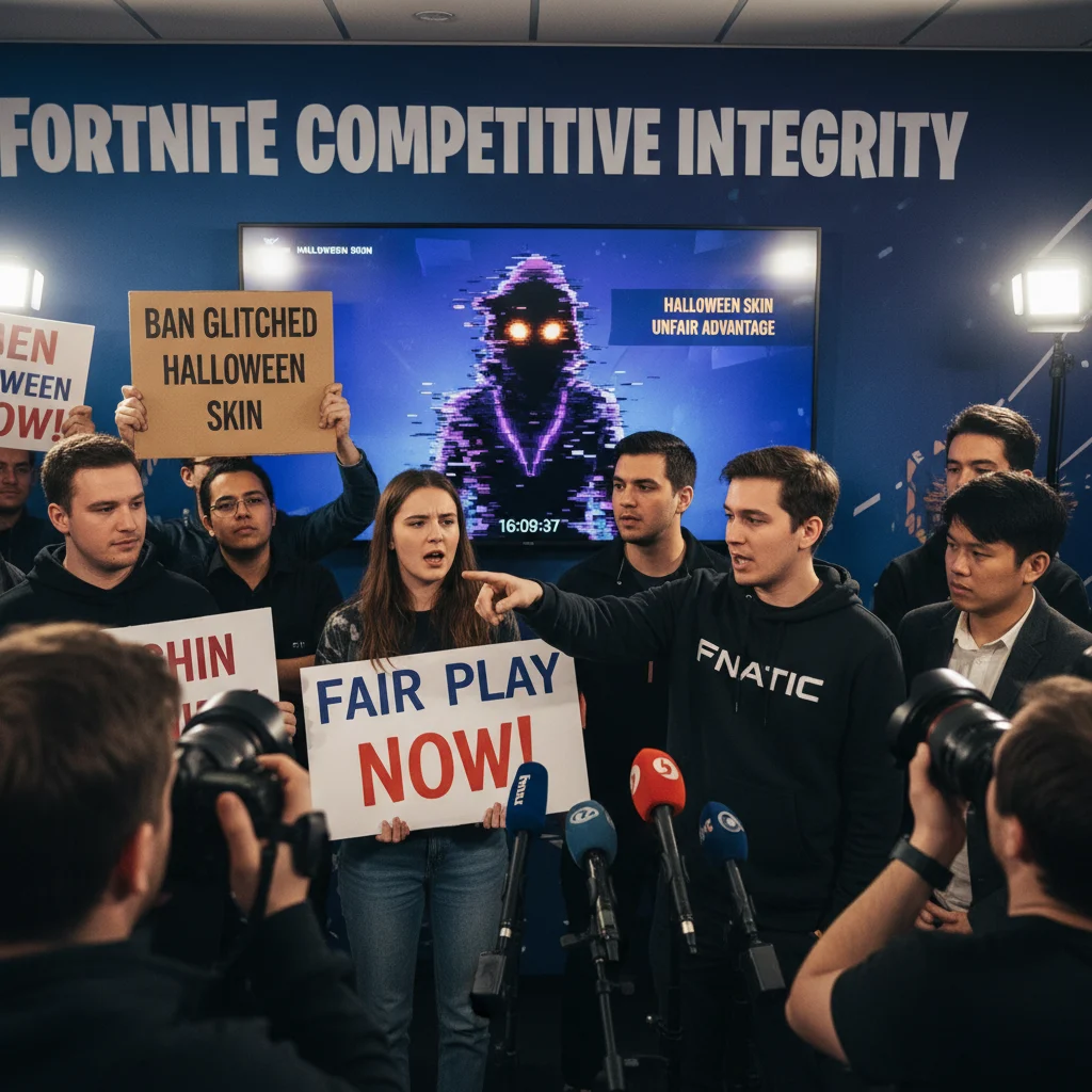 Fortnite Players Demand Competitive Ban on Glitched Halloween Skin
