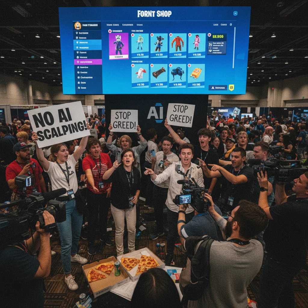 Fortnite Players Backlash Over AI-Driven Item Shop Prices