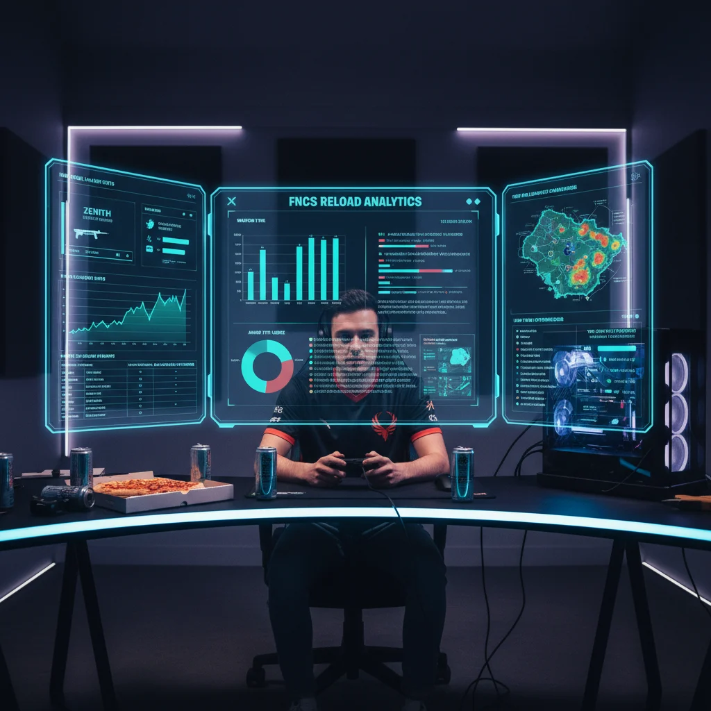 How Fortnite Pros Use Reload Stats to Prep for FNCS