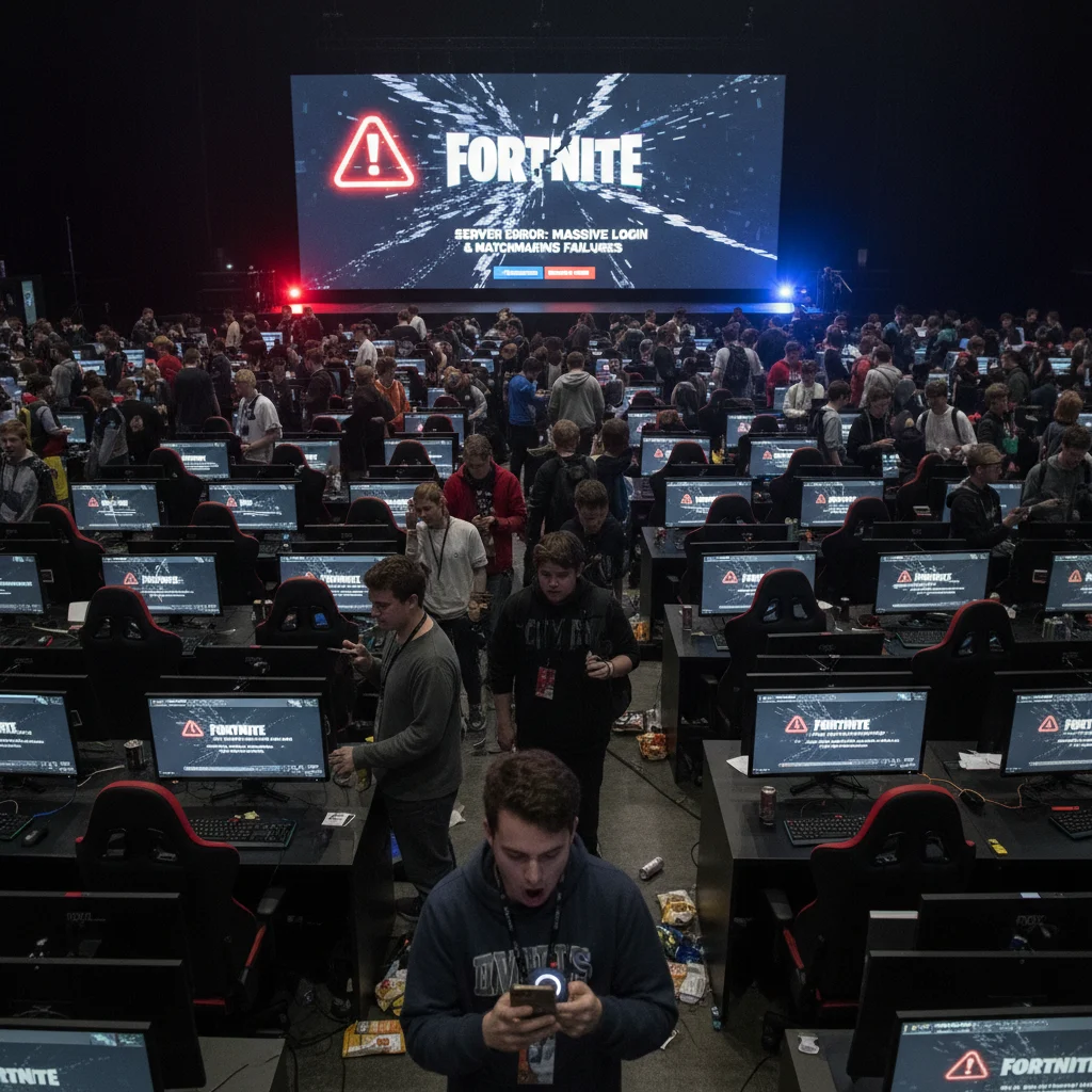 Fortnite Servers Hit by Massive Login and Matchmaking Issues