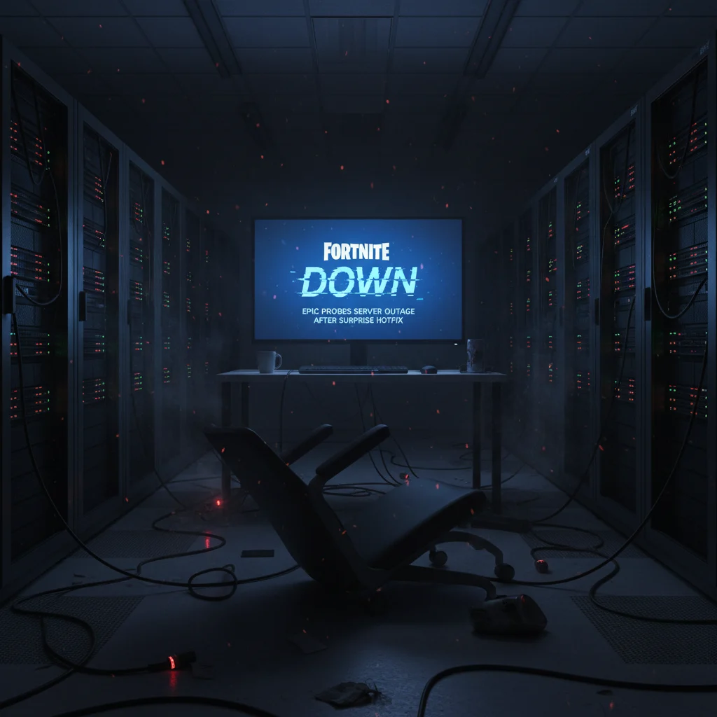 Fortnite Down: Epic Probes Server Outage After Surprise Hotfix
