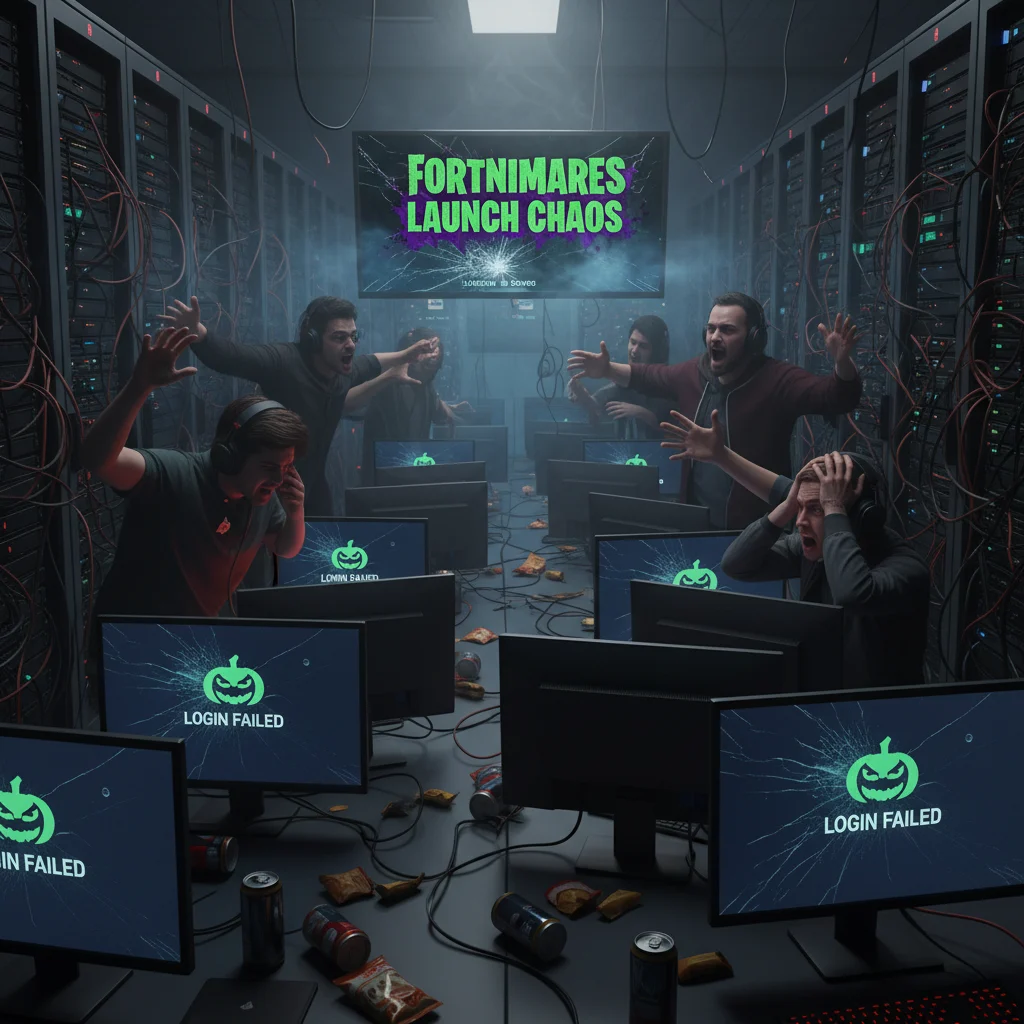 Fortnite Servers Down: Fortnitemares Launch Sparks Login Chaos