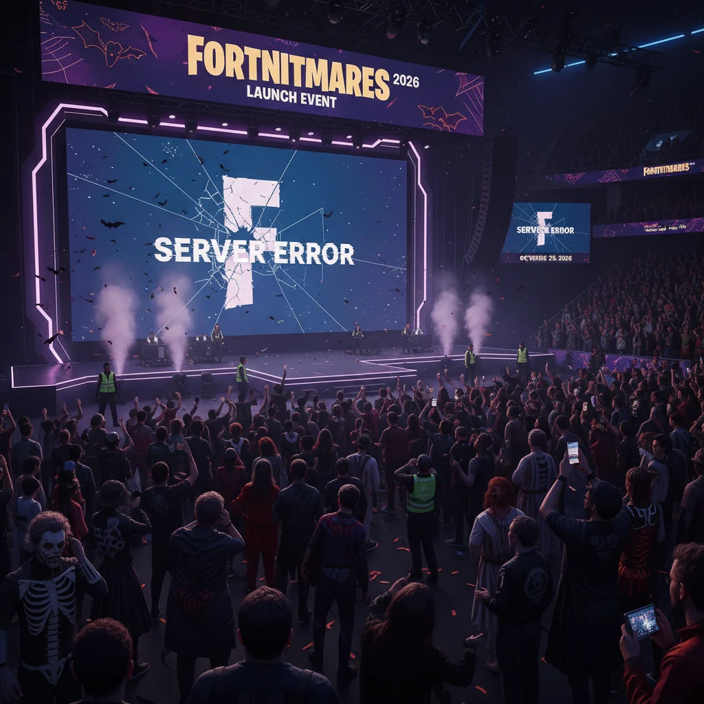 Fortnite Servers Crash During Fortnightmares 2026 Launch Event