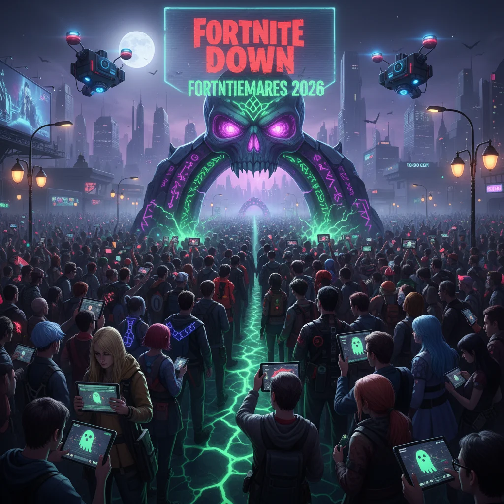 Fortnite Down: Fortnitemares 2026 Launches to Massive Queues
