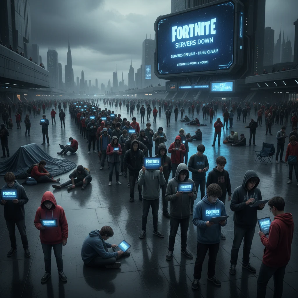 Fortnite Servers Down: Players Face Huge Queues After New Patch